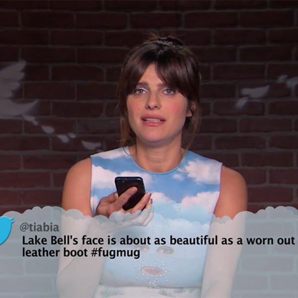 Lake Bell from Celebrity Mean Tweets From Jimmy Kimmel Live! | E! News